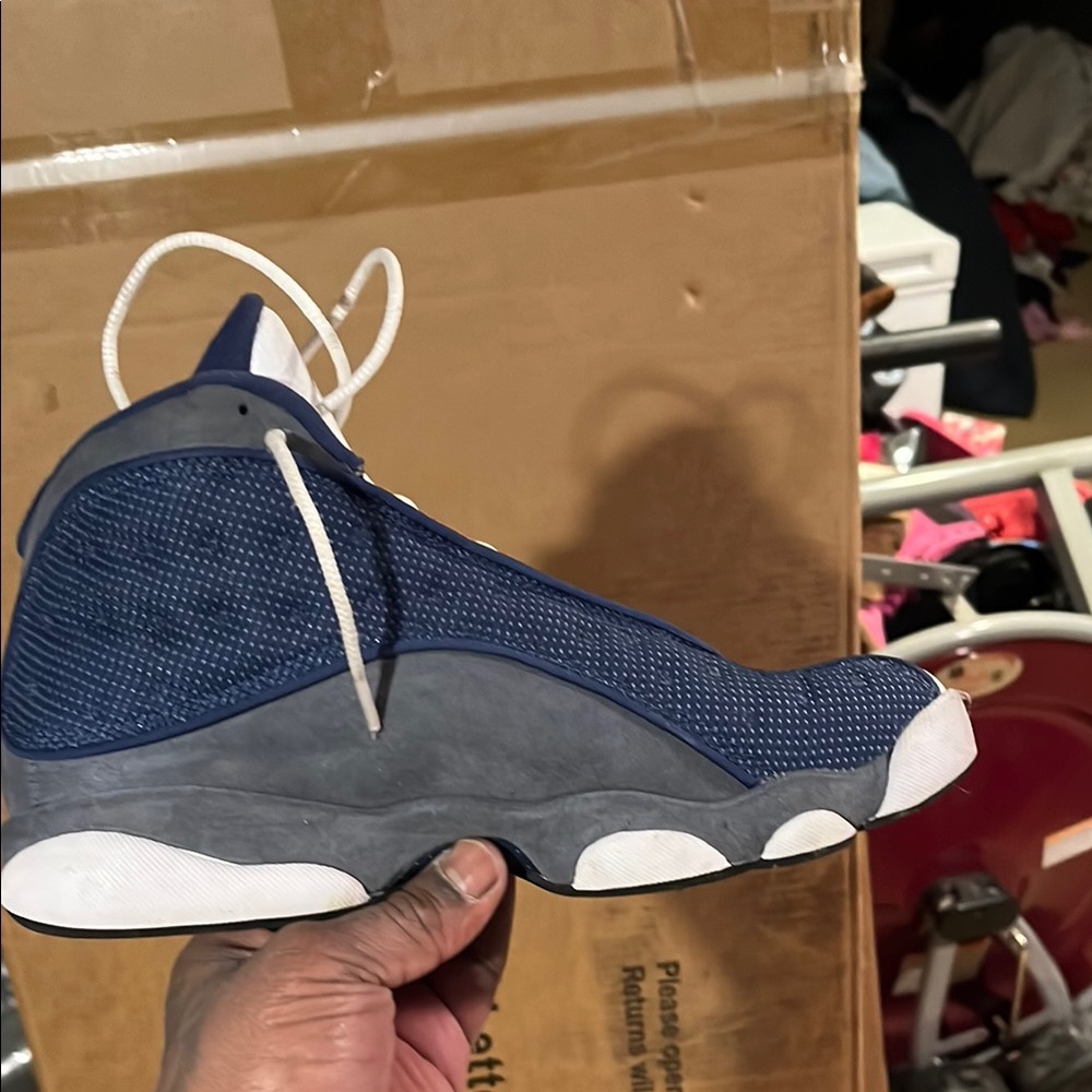 Men's Blue Athletic Shoes